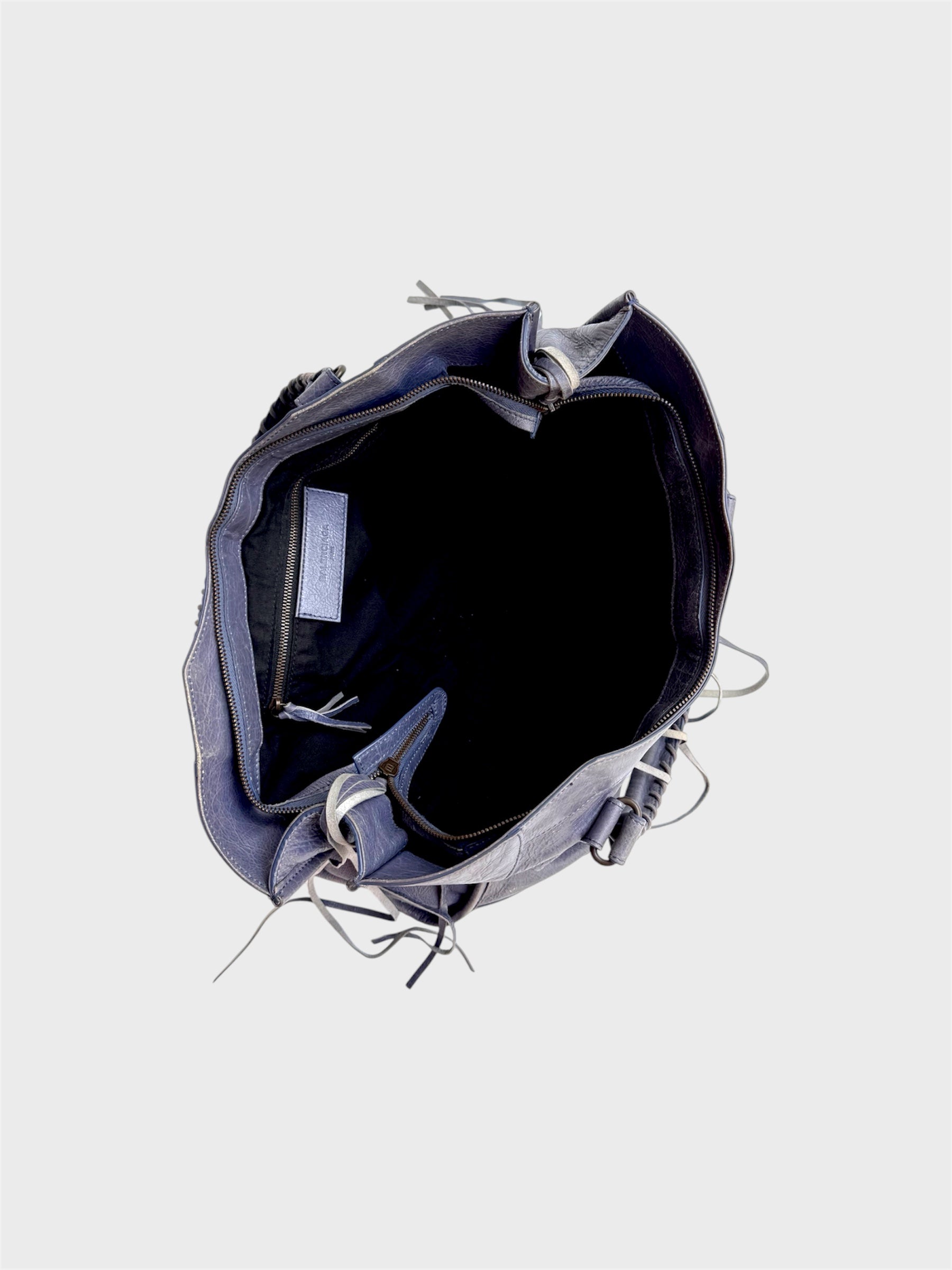 Balenciaga Jacinthe Leather City Work Bag image 9