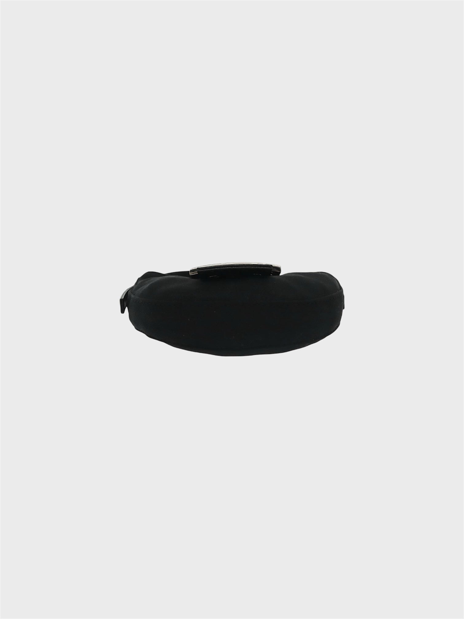 FENDI BLACK NEOPRENE CROISSANT BAG ARCHIVE24