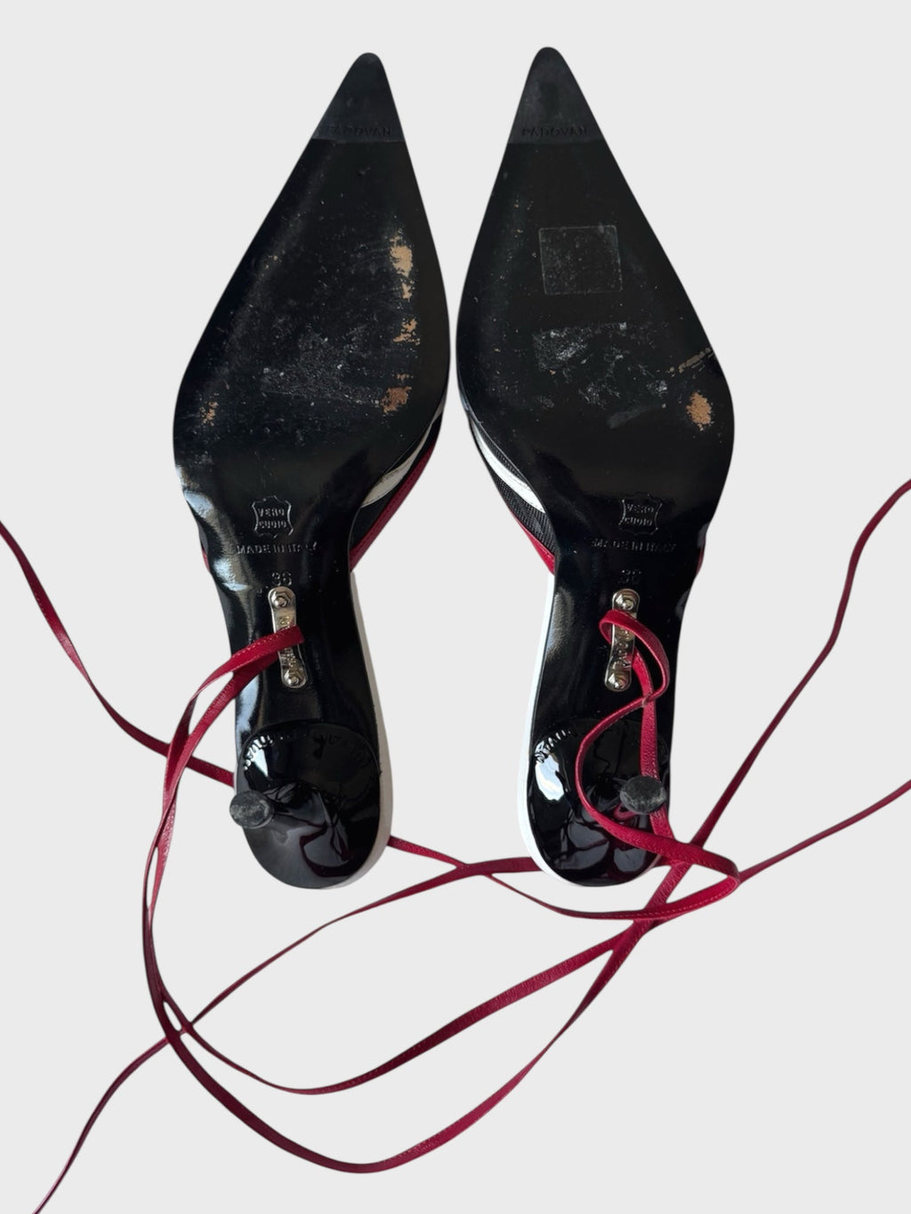 LUCIANO PADOVAN MULTICOLOR HEELS