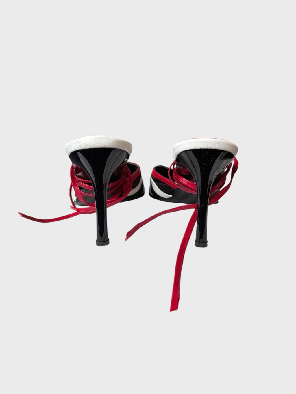 LUCIANO PADOVAN MULTICOLOR HEELS