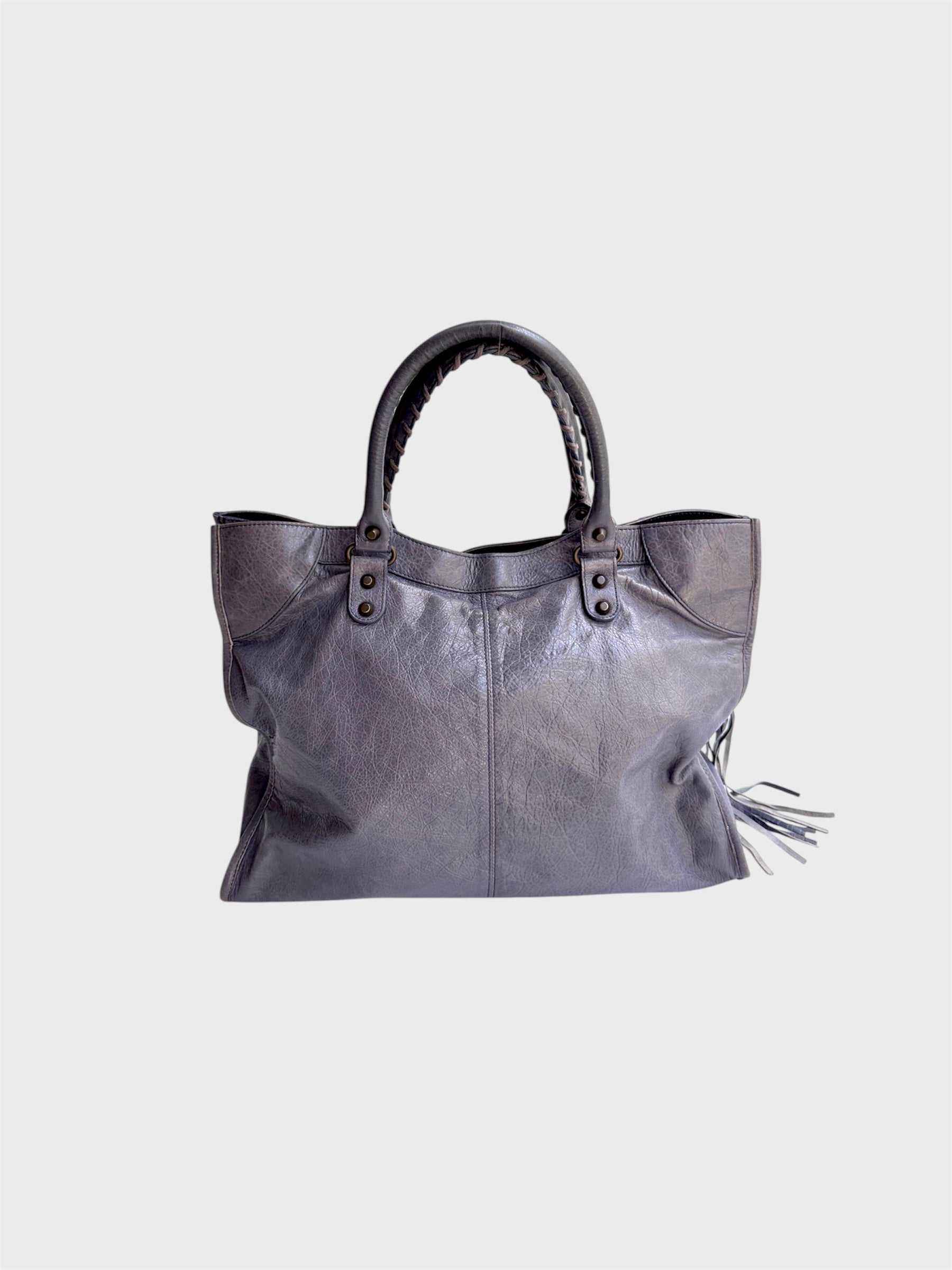 Balenciaga Jacinthe Leather City Work Bag image 3